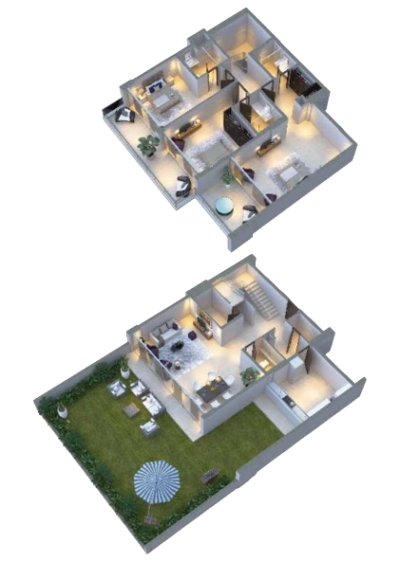 Damac - Park Town Jasmine - Townhouse