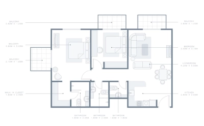 Azizi - Candace Aster - Apartment