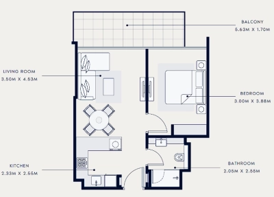 Azizi - Riviera 59 - Apartment