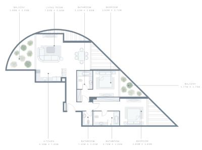 Azizi - Royal Bay - Apartment