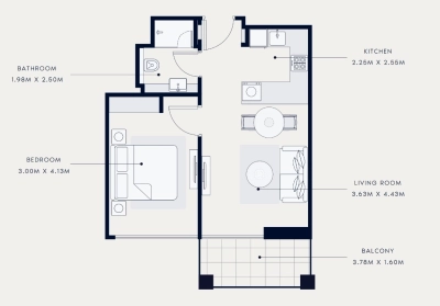 Azizi - Riviera 65 - Apartment
