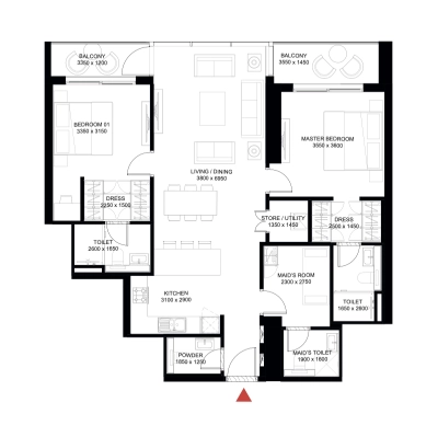 Sobha - The Crest - Apartment