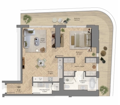 Qube Development - Midora Residences - Apartment