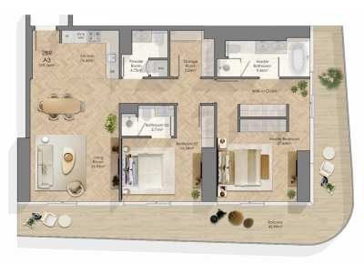 Qube Development - Midora Residences - Apartment