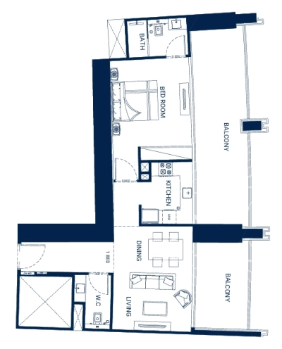 Binghatti - Skyrise - Apartment