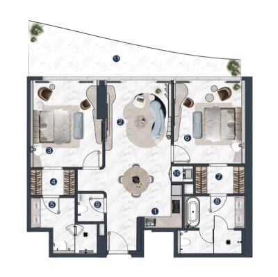 The Luxe Developers - La Mazzoni - Apartment