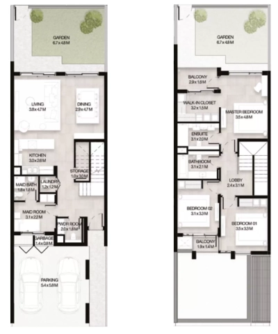 Dubai Properties - Mudon Al Ranim 7 - Townhouse