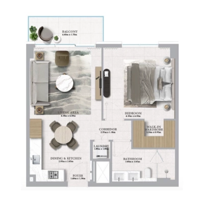 Emaar - Marina Place - Apartment