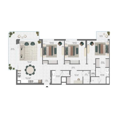 Emaar - Ocean Views - Apartment