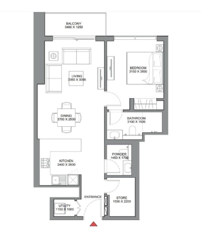 Sobha - 330 Riverside Crescent - Apartment