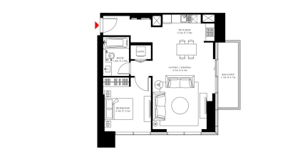 Emaar - ACT ONE | ACT TWO - Apartment