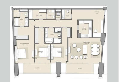 Emaar - Boulevard Heights - Apartment