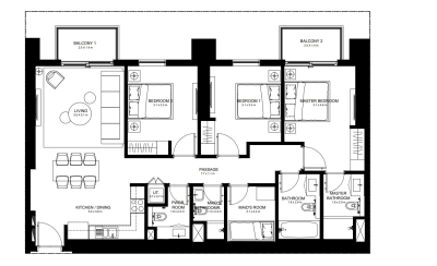 Emaar - Burj Crown - Apartment