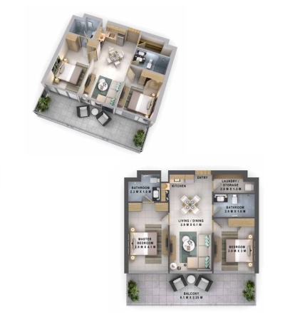 Damac - Reva Residences - Apartment