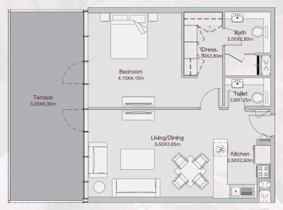Deyaar Developer - Amalia Residences - Apartment