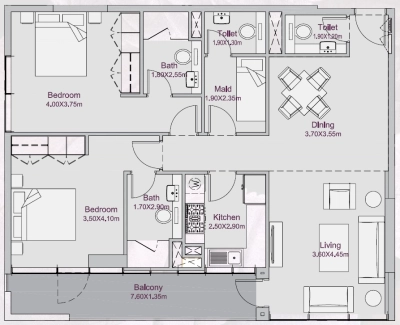 Deyaar Developer - Amalia Residences - Apartment