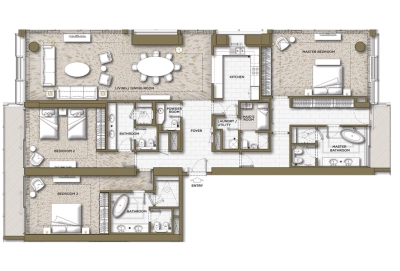 Nakheel - Palm Beach Towers - Apartment
