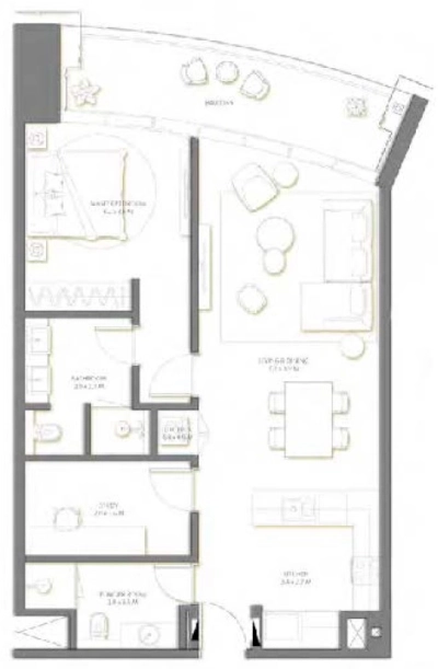 Nakheel - Palm Beach Towers - Apartment