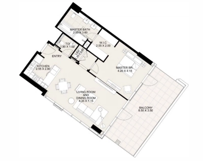 Nakheel - Canal Front Residences - Apartment