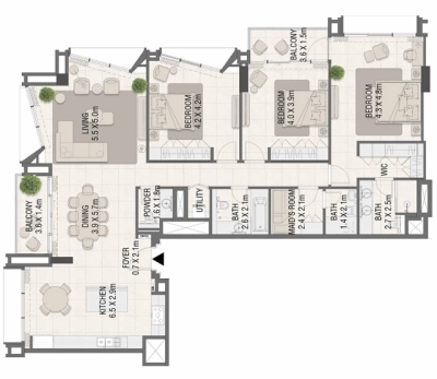 Meraas - Design Quarter - Apartment
