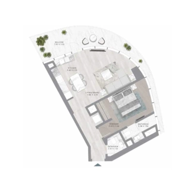 Damac - Canal Heights II - Apartment