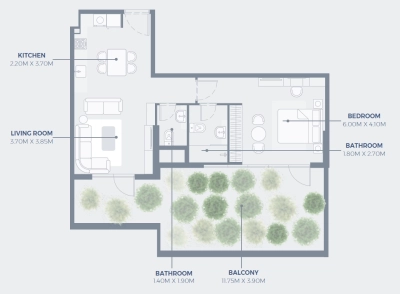 Azizi - Samia - Apartment