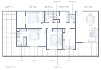 Azizi - Tulip - Apartment