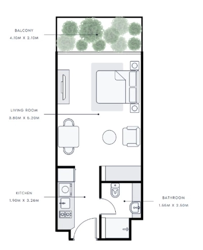 Azizi - Riviera 15 - Apartment