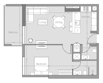Object 1 - 1WOOD Residence - Apartment