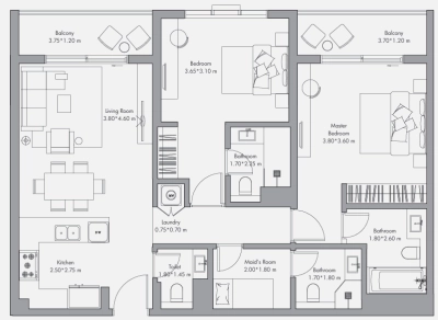 Deyaar Developer - Jannat - Apartment