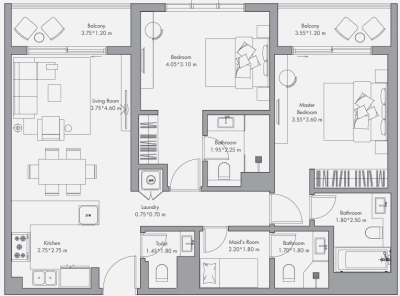 Deyaar Developer - Jannat - Apartment