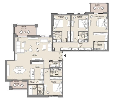 Meraas - Jadeel - Apartment