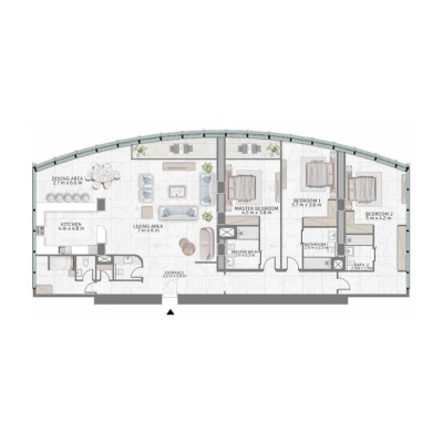 Al Habtoor Group - Al Habtoor Tower - Apartment