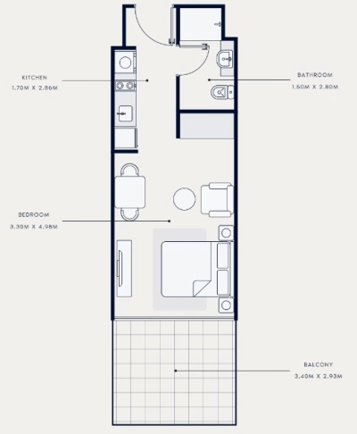 Azizi - Riviera 45 - Apartment