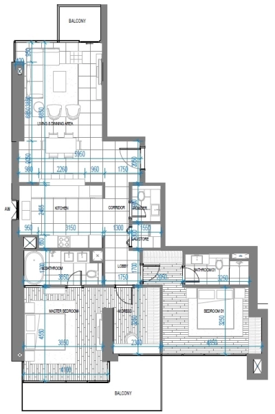 Omniyat - Anwa Aria - Apartment