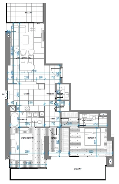 Omniyat - Anwa Aria - Apartment