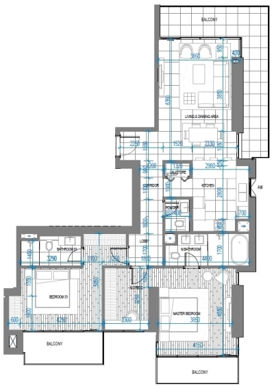 Omniyat - Anwa Aria - Apartment