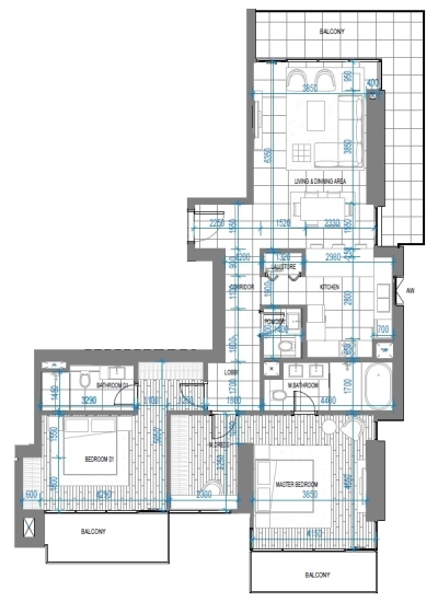 Omniyat - Anwa Aria - Apartment