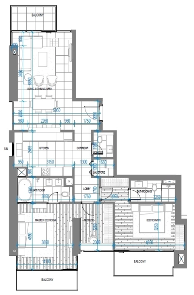 Omniyat - Anwa Aria - Apartment