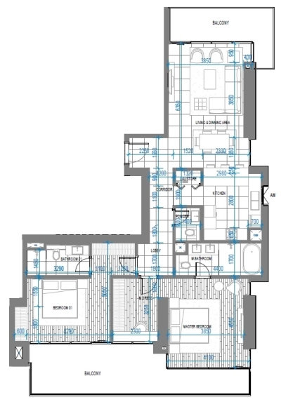 Omniyat - Anwa Aria - Apartment