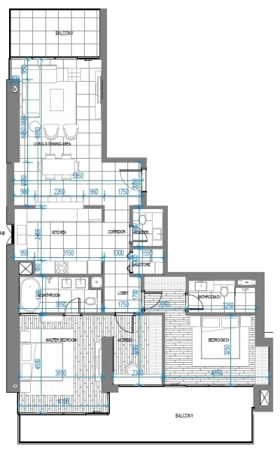 Omniyat - Anwa Aria - Apartment