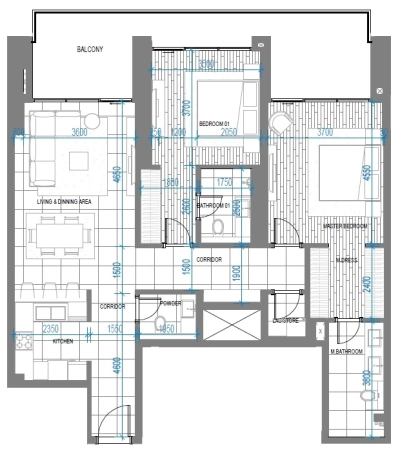 Omniyat - Anwa Aria - Apartment