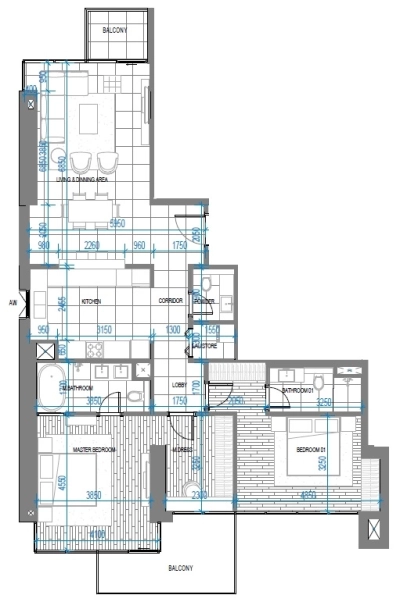 Omniyat - Anwa Aria - Apartment