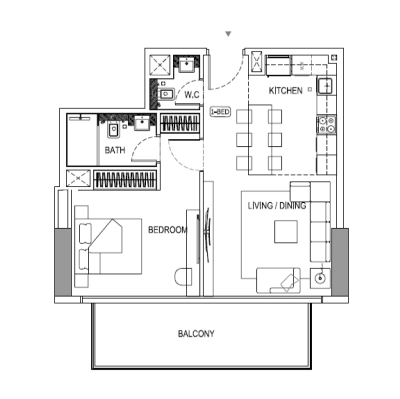 Binghatti - Azure - Apartment