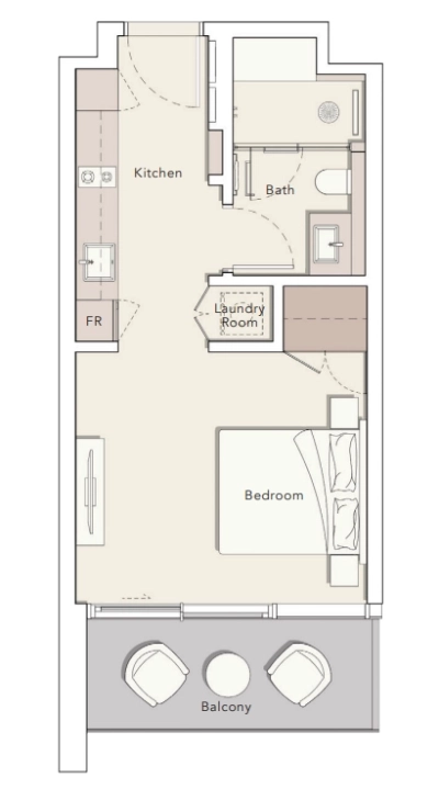 Ellington - One River Point - Apartment