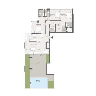 Dar Al Karama - Sapphire 32 - Apartment