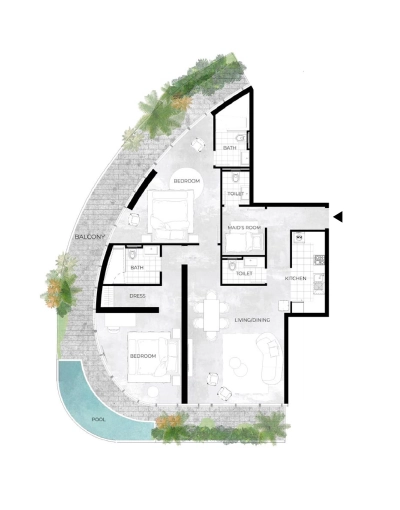 MIRA Developments - Trussardi Residences - Apartment