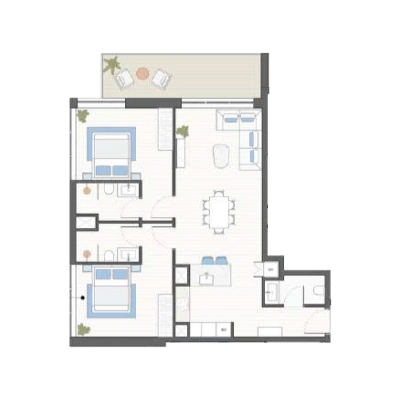 Object 1 - OZONE1 - Apartment