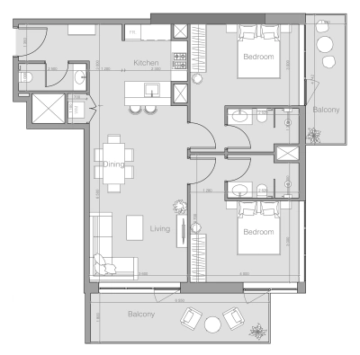 Object 1 - OZONE1 - Apartment