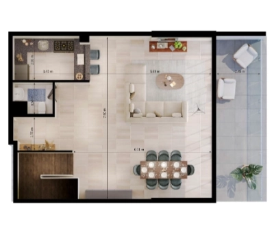 UniEstate Properties - UniEstate Prime Tower - Apartment